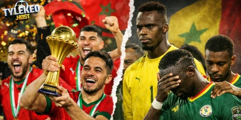 Sao Morocco khước từ vinh quang, ĐT Senegal vẫn rầm rộ khoe cúp vô địch